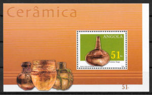 colección sellos arte Angola 2002