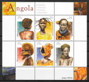selos arte Angola 2003