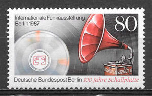 filatelia colección arte Berlin 1987