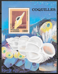 Colección sellos fauna Guinea 1998