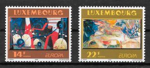 colección sellos tema Europa Luxemburgo 1993