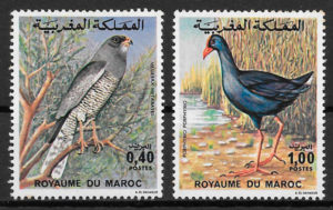 filatelia fauna Marruecos 1976