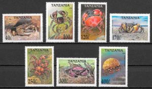 sellos fauna Tanzania 1994