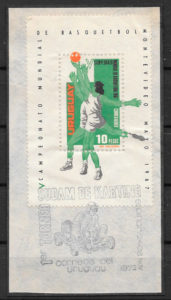 sellos deporte Uruguay 1967