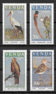 filatelia colección fauna Venda 1983