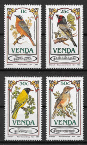 sellos fauna Venda 1985