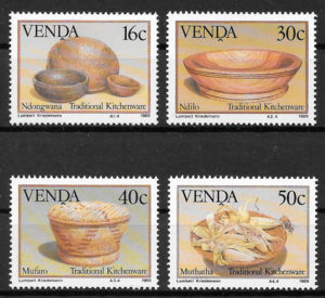 colección sellos arte Venda 1989