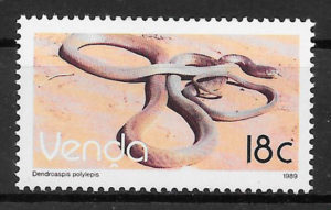 colección sellos fauna Venda 1989