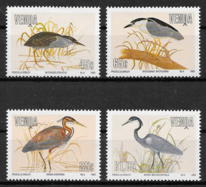 colección selos fauna Venda 1993