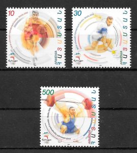 filatelia colección olimpiadas 2000