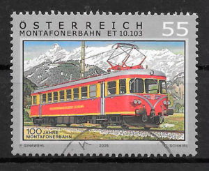 sellos trenes 2005 Austria