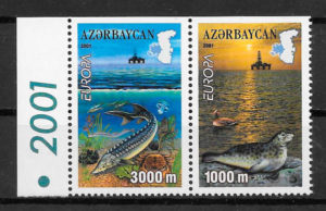 sellos Europa Azerbaiyan 2001