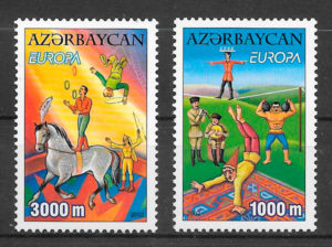 sellos Europa Azerbaiyan 2002