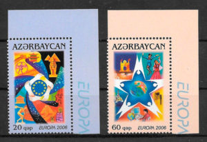 filatelia coleccion Europa Azerbaiyan 2006