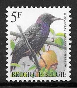 sellos Belgica fauna 1996