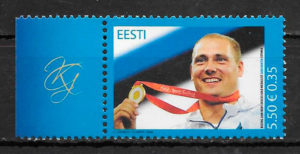 sellos olimpiadas Estonia 2008