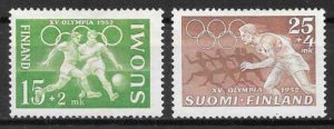 sellos olimpiadas Finlandia 1952