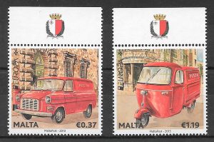 colección sellos Europa Malta 2013