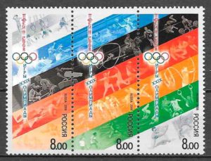 filatelia coleccion olimpiadas Rusia 2008