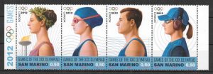 sellos deporte San Marino 2012