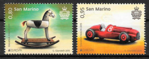 filatelia Europa San Marino 2015