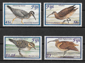 filatelia colección fauna Fidji 2004