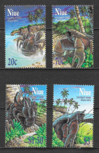 sellos fauna Niue 2001