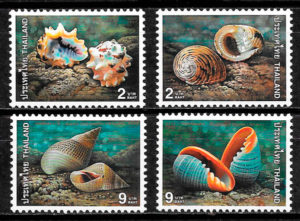 filatelia colección fauna Tailandia 1997