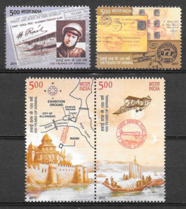 sellos temas varios India 2011