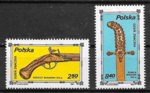 coleccion selos arte Polonia 1981