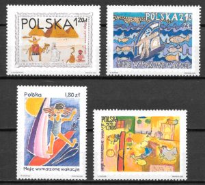 filatelia arte Polonia 2003