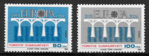 filatelia Europa Turquia 1984