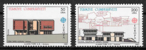 filatelia coleccion europa Turquia 1987