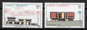 filatelia Europa Turquia 1987