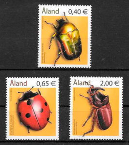 filatelia fauna Aland 2006