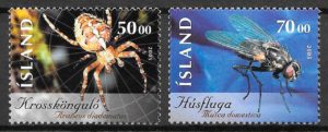 filatelia fauna Islandia 2004