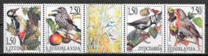 filatelia coleccion fauna Yugoslavia 1997