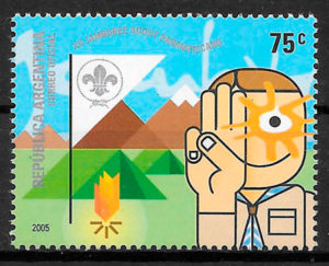 colección sellos Scouts Argentina 2004