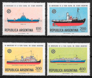 filatelia transporte Argentina 1978