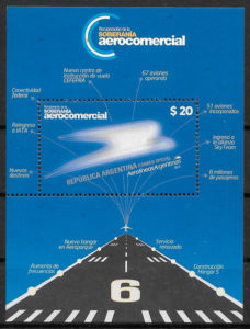 filatelia colección transporte Argentina 2014