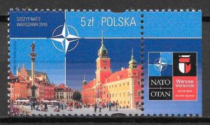 coleccion sellos arquitectura Polonia 2016